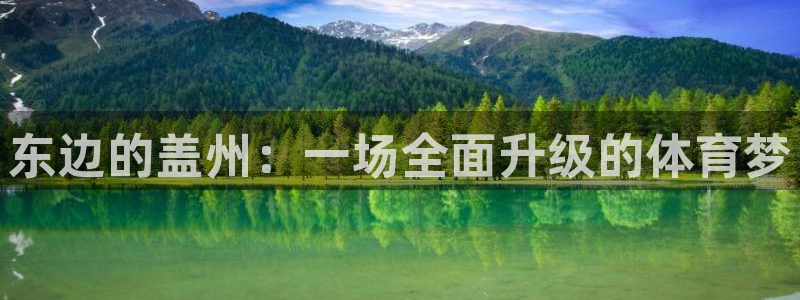 意昂4集团E.ON：东边的盖州：一场全面升级的体育梦