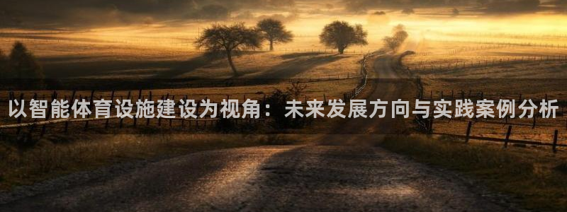 意昂4娱乐40996：以智能体育设施建设为视角：未来