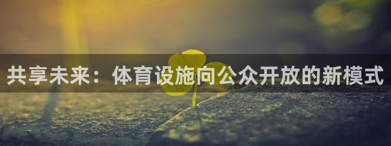 意昂体育4招商电话地址：共享未来：体育设施向公众开放