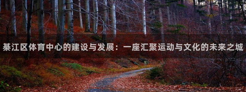 意昂体育4开户：綦江区体育中心的建设与发展：一座汇聚