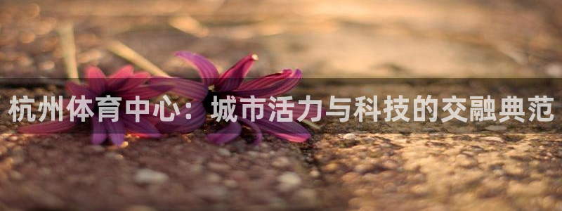 意昂体育4招商电话地址查询：杭州体育中心：城市活力与