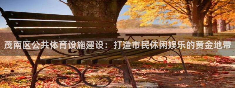 意昂4代理：茂南区公共体育设施建设：打造市民休闲娱乐