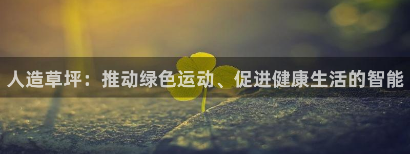 海南意昂体育4：人造草坪：推动绿色运动、促进健康生活的智能