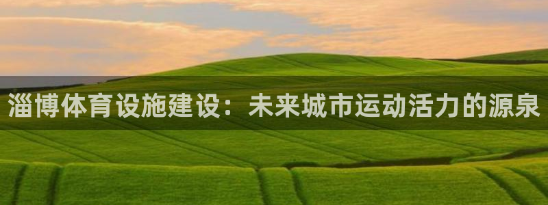 意昂4神州：淄博体育设施建设：未来城市运动活力的源泉 