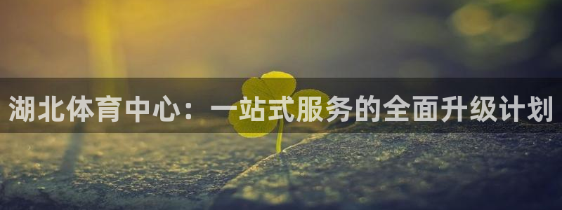 意昂体育4平台是正规平台吗：湖北体育中心：一站式服务