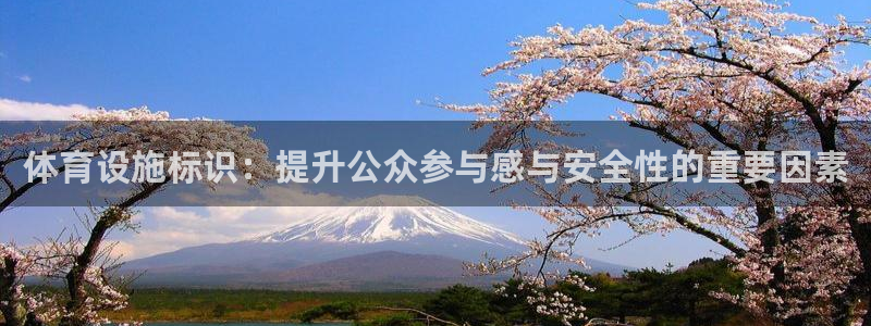 意昂体育4平台注册要钱吗：体育设施标识：提升公众参与