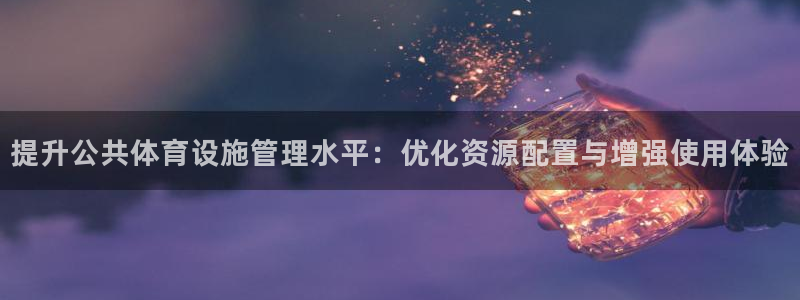 德国意昂4集团：提升公共体育设施管理水平：优化资源配